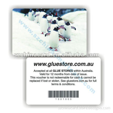 CR80 Off-set Printing Member Plastic PVC Card